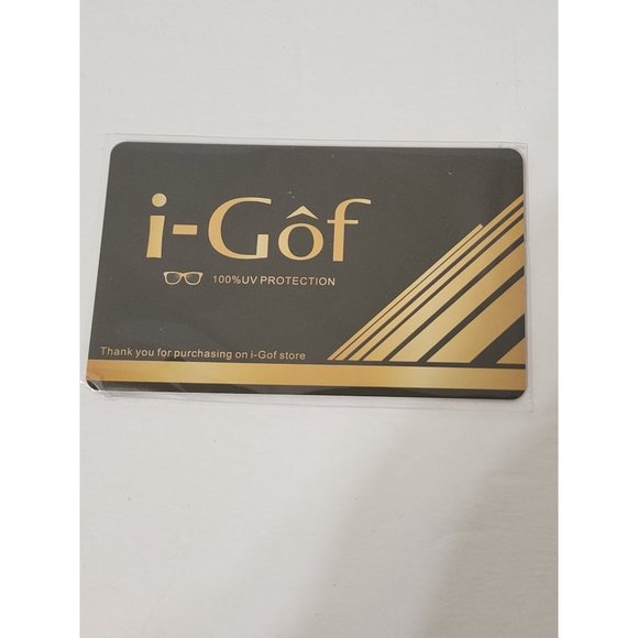 i-Gof Sunglasses 100% UV Protection Polarized Women's Black Brown Retro - Picture 6 of 9